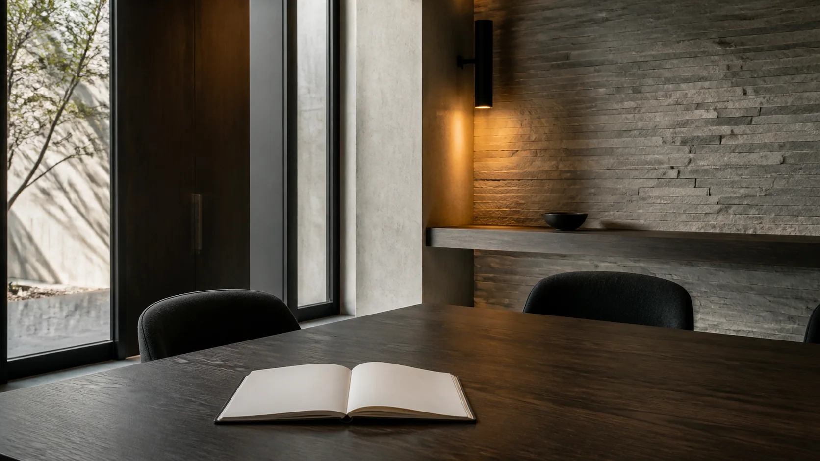 Fictional contemporary advisory office used in the Northridge website concept